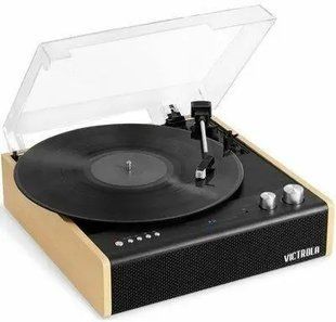 Проигрыватель виниловых дисков Victrola VTA-72 Black-Brown (Vta72Wood) 039044 фото