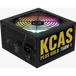 Блок живлення Aerocool KCAS Plus Gold 750W (AEROPGSKCAS+RGB750-G) 002088 фото