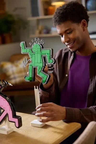 Блочный конструктор LEGO Art Кот Гарринг Танцующие человечки (31216) 613381 фото