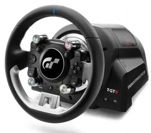 Кермо Thrustmaster T-GT II PACK, Steering Wheel + Base (Without Pedals) for PC and PS5, PS4 (4160846) 476372ua фото
