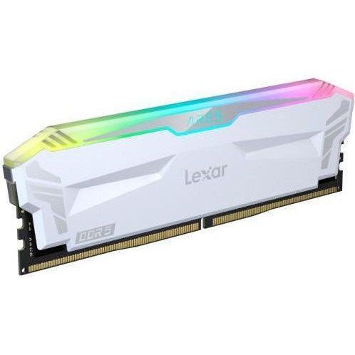 Пам'ять для настільних комп'ютерів Lexar 32 GB (2x16GB) DDR5 6400 MHz Ares Gaming White RGB (LD5EU016G-R6400GDWA) 033871 фото