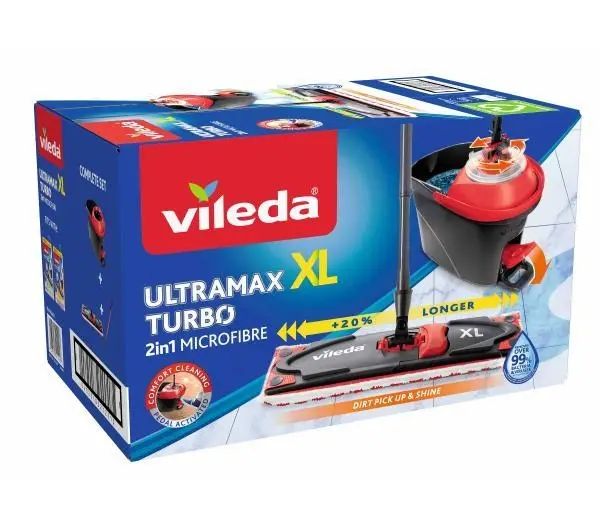 Набір для прибирання Vileda Набір для прибирання Ultramat Turbo XL 294928 фото