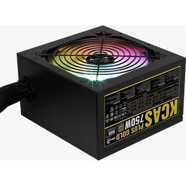 Блок живлення Aerocool KCAS Plus Gold 750W (AEROPGSKCAS+RGB750-G) 002088 фото