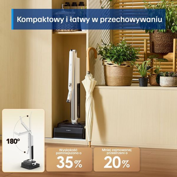 Электрическая швабра TINECO Floor One i7 Fold Premium (Беспроводная) 2123985 фото