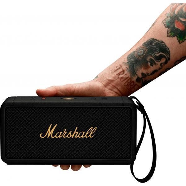 Портативная колонка Marshall Middleton Black and Brass (1006034) 034553 фото