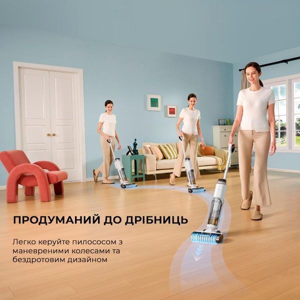 Моющий вертикальный пылесос (1в1) Dreame Mova K10 Pro (BVC-T8) 021321 фото