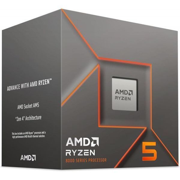 Процесор AMD Ryzen 5 8400F (100-100001591BOX) 037445 фото