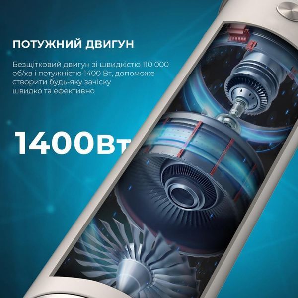 Мультивайлер CECOTEC Bamba Ceramic Care AirGlam Aluminum (CCTC-03467) 026147 фото