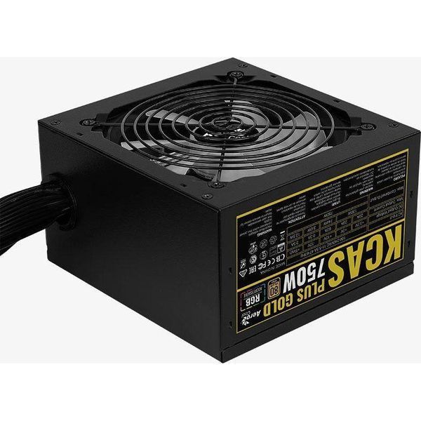 Блок живлення Aerocool KCAS Plus Gold 750W (AEROPGSKCAS+RGB750-G) 002088 фото