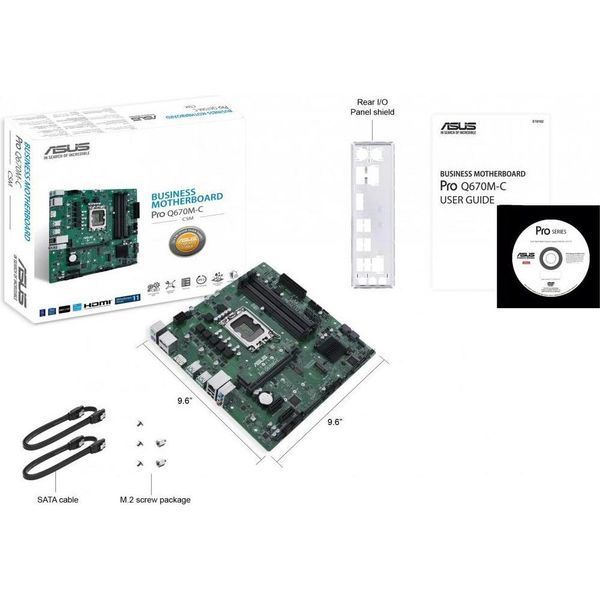 Материнська плата ASUS Pro Q670M-C-CSM (90MB19E0-M0EAYC) 022805 фото