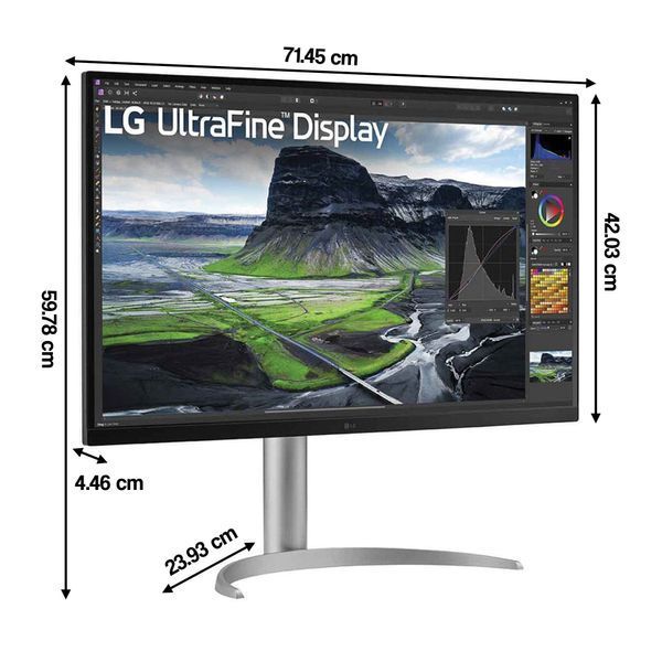 Монитор LG UltraFine 32UQ850V-W 31.5" 3840x2160 IPS 2025971 фото