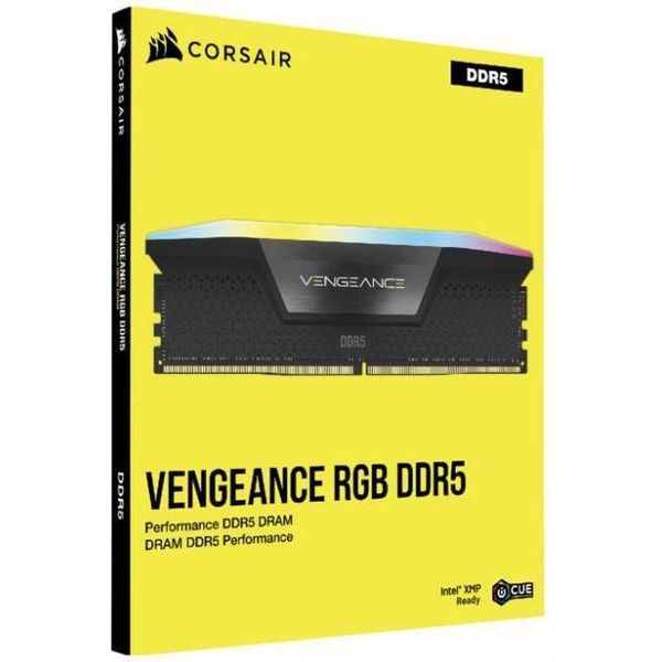Память для настольных компьютеров Corsair 32 GB (2x16GB) DDR5 6000 MHz Vengeance RGB (CMH32GX5M2B6000C30) 027601 фото