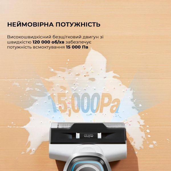 Моющий вертикальный пылесос (1в1) Dreame Mova K10 Pro (BVC-T8) 021321 фото