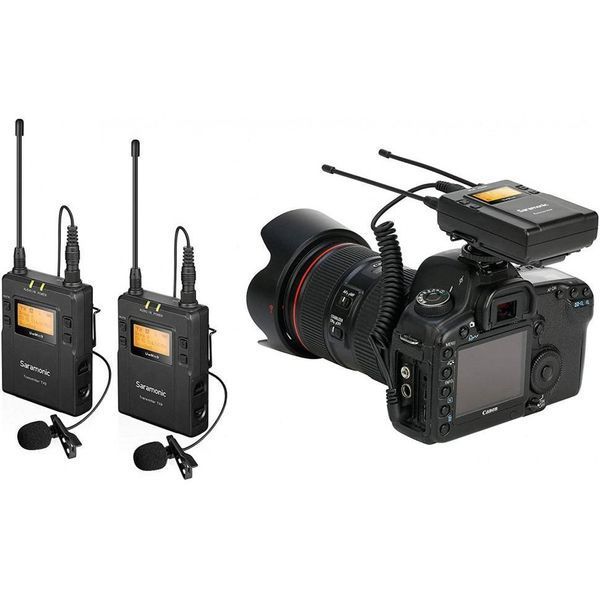накамерна радіосистема Saramonic UwMic9 Kit2 (TX9 + TX9 + RX9) 029179 фото