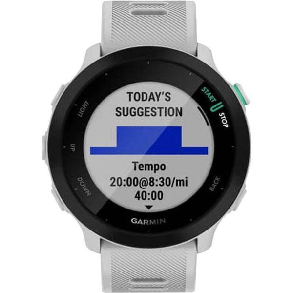 Спортивний годинник Garmin Forerunner 55 White (010-02562-11) 035235 фото
