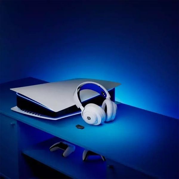 Навушники з мікрофоном SteelSeries Arctis Nova 7P White (61561) 029835 фото
