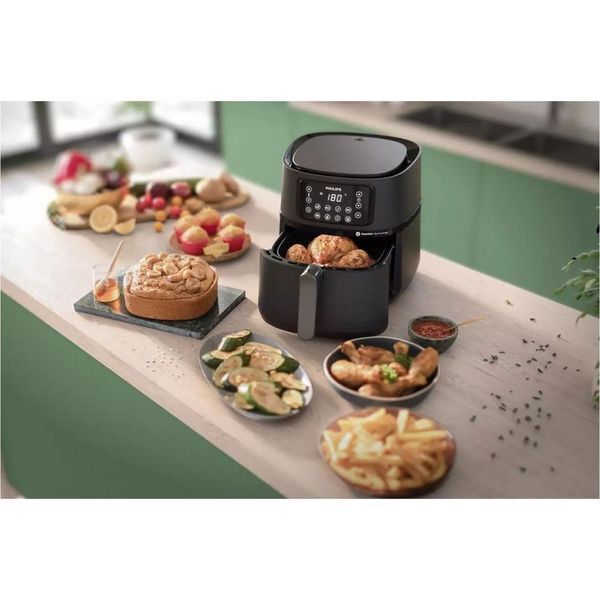 Мультипіч (аерофритюрниця) Philips XXL Connected HD9285/93 025591 фото