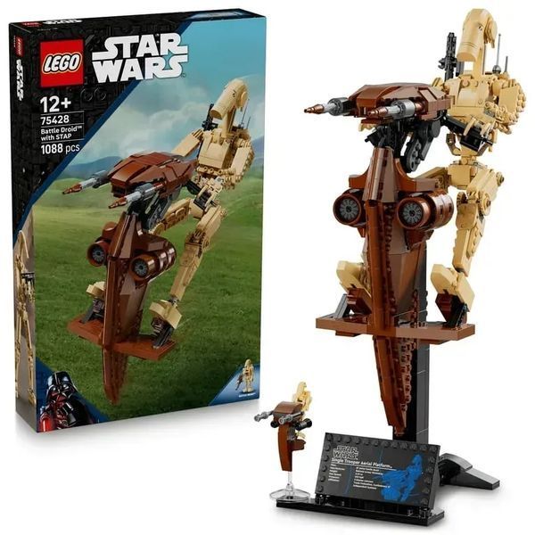 Блочный конструктор LEGO Star Wars Боевой дроид из STAP (75428) 613440 фото