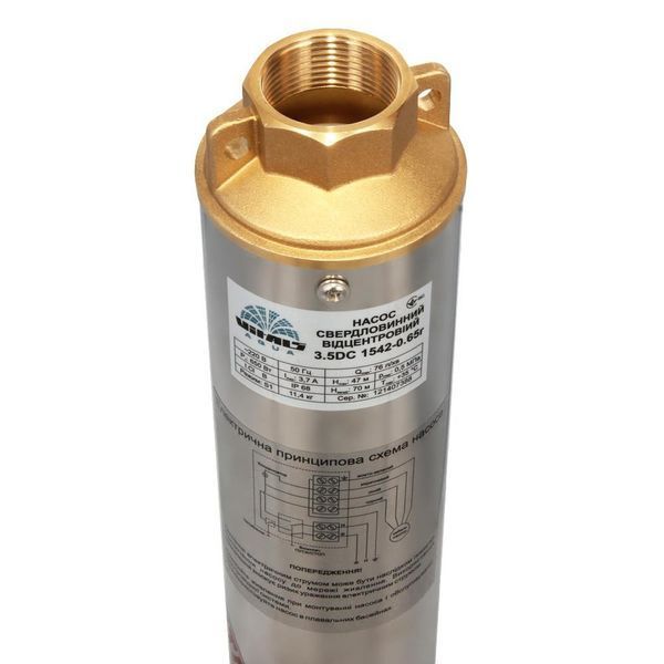 Погружной скважинный насос VITALS Aqua 3.5DC 1542-0.65r (47620) 019989 фото