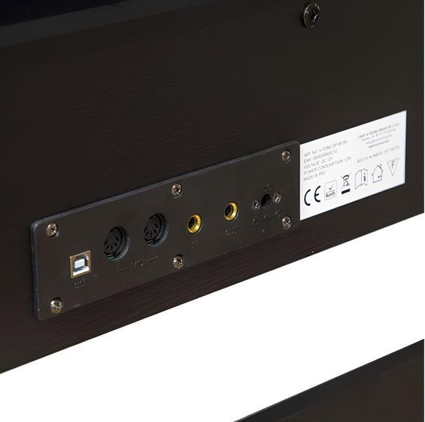 Цифрове піаніно V-TONE DP-88 BK Чорний 2065598 фото