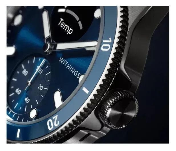 Смарт-годинник Withings ScanWatch Nova 42mm Dark Blue 614760 фото