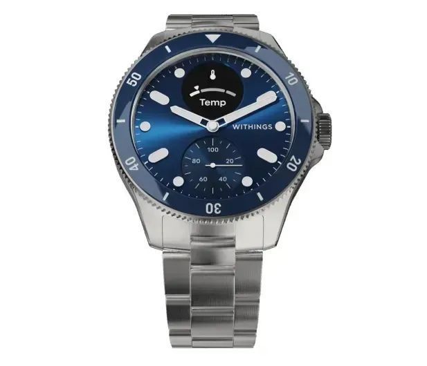 Смарт-годинник Withings ScanWatch Nova 42mm Dark Blue 614760 фото