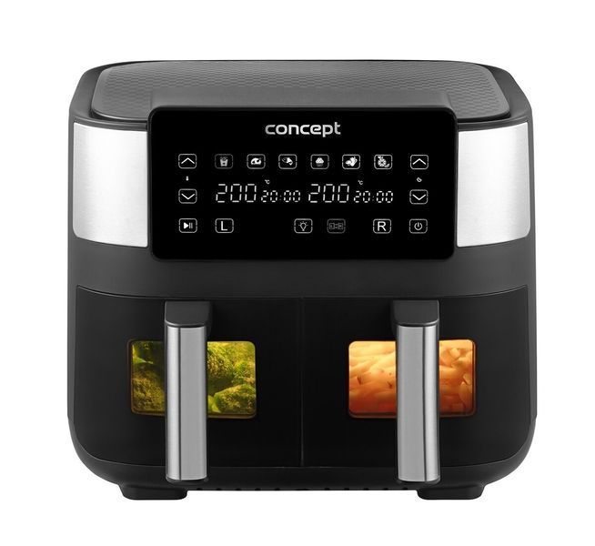 Фритюрница без масла Air Fryer CONCEPT Double FR8000 1112482 фото