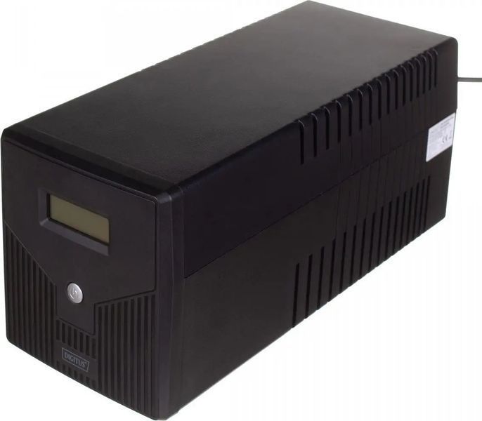 Линейно-интерактивный ИБП Digitus Line-Interactive 1000VA/600W LCD 4xSchuko RJ45 RS232 USB (DN-170074) 022002 фото