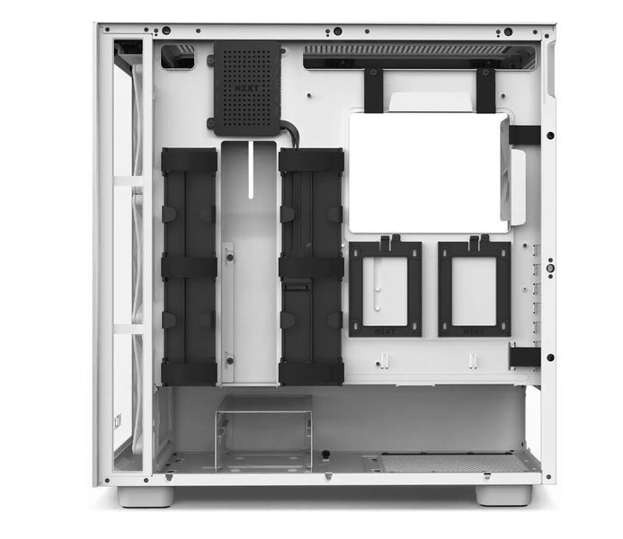 Корпус NZXT H7 ELITE RGB White (CM-H71EW-02) 017646 фото