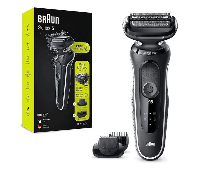 Електробритва чоловіча Braun Series 5 51-W1500s 012747 фото