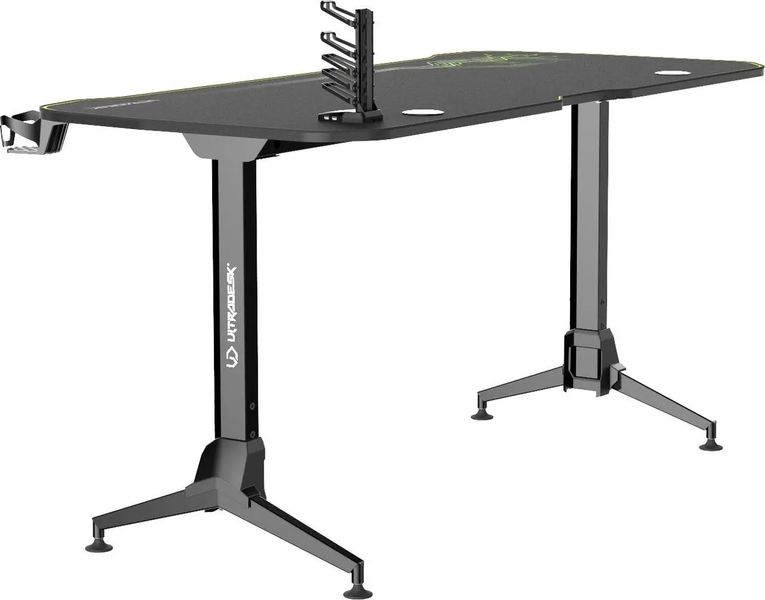 Геймерский игровой стол геймера Ultradesk GRAND Green 312211 фото