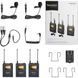 накамерна радіосистема Saramonic UwMic9 Kit2 (TX9 + TX9 + RX9) 029179 фото 6