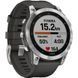 Смарт-годинник Garmin Fenix 7 Silver with Graphite Band (010-02540-01) 035057 фото 2