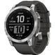 Смарт-годинник Garmin Fenix 7 Silver with Graphite Band (010-02540-01) 035057 фото 1