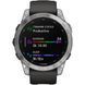 Смарт-годинник Garmin Fenix 7 Silver with Graphite Band (010-02540-01) 035057 фото 3