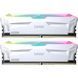 Пам'ять для настільних комп'ютерів Lexar 32 GB (2x16GB) DDR5 6400 MHz Ares Gaming White RGB (LD5EU016G-R6400GDWA) 033871 фото 1