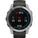 Смарт-годинник Garmin Fenix 7 Silver with Graphite Band (010-02540-01) 035057 фото 5
