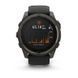 Смарт-годинник Garmin Fenix 8 51mm Solar Sapphire Carbon Gray DLC Titanium w. Black/Pebble Gray S. Band (010-02907-10/11/7) 613058 фото 2