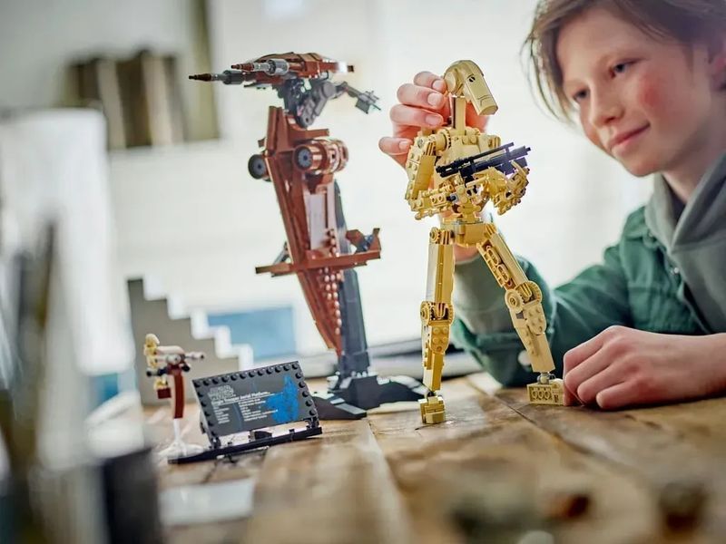 Блочный конструктор LEGO Star Wars Боевой дроид из STAP (75428) 613440 фото