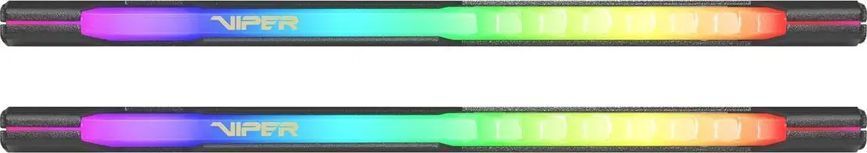 Пам'ять для настільних комп'ютерів Patriot Viper 4 Steel RGB LED 32GB (2x16GB) DDR4 3600MHz CL18 XMP2 (PVSR432G360C8K) 032664 фото