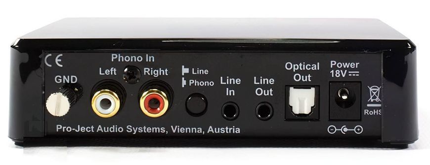 Передпідсилювач для фонокоректора PRO-JECT Optical Box E Phono 438760 фото