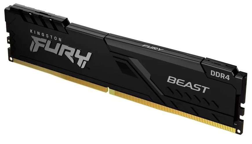 Пам'ять для настільних комп'ютерів Kingston Fury 32 GB (2x16GB) DDR4 3200 MHz BEast Black (KF432C16BB1K2/32) 032554 фото