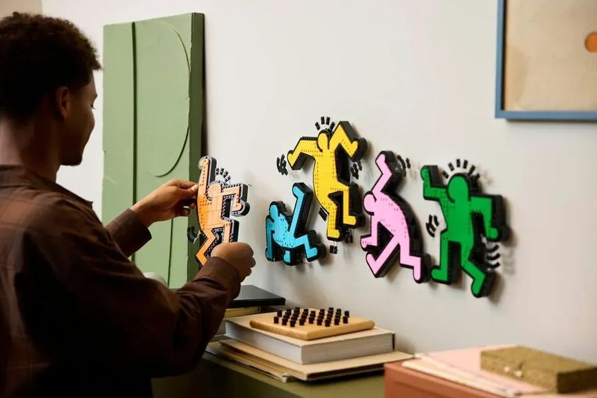 Блочный конструктор LEGO Art Кот Гарринг Танцующие человечки (31216) 613381 фото