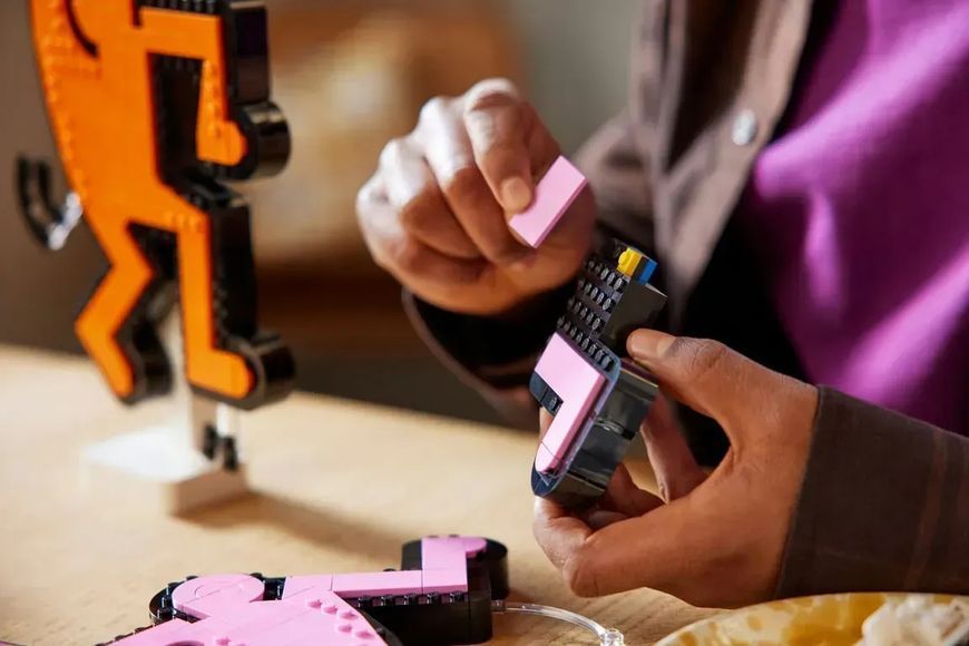 Блочный конструктор LEGO Art Кот Гарринг Танцующие человечки (31216) 613381 фото