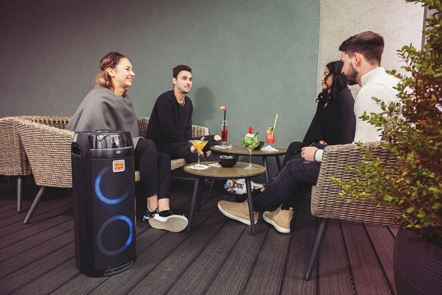 Power Audio GOGEN BPS736CD, 90 Вт, Bluetooth, CD-програвач, акумулятор 22 години, FM-тюнер 2094694 фото