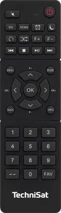 Радіоприймач TechniSat DigitRadio 3 Black/Silver 038841 фото