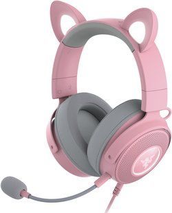 Навушники RAZER Kraken Kitty V2 Pro Накладні, Об'ємний звук Рожевий 532657 фото