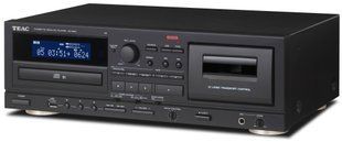 Програвач CD / Касетний магнітофон TEAC AD-850SE Чорний, Ефект луни, Магнітофон-Система зчитування: 4-доріжковий, 2-канальний стерео 489315 фото