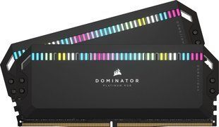Пам'ять для настільних комп'ютерів Corsair 64 GB (2x32GB) DDR5 6000 MHz DOMINATOR PLATINUM RGB (CMT64GX5M2B6000Z30) 027652 фото