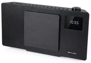 Музична система MUSE M-60BT Чорна, CD/-R/-RW, BT, FM-тюнер з цифровим синтезатором PLL, вбудований еквалайзер, USB-вхід 2064598 фото